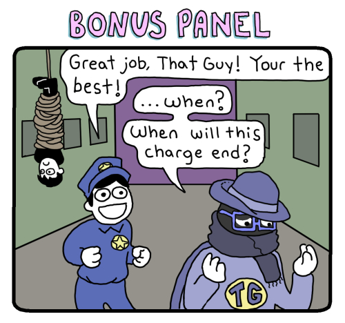 That guy bonus panel